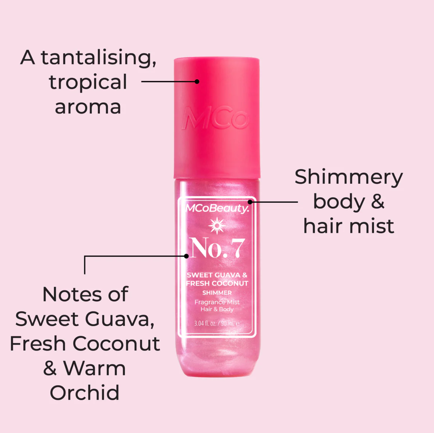 Fragrance Mist Hair & Body Spray #7 SHIMMER